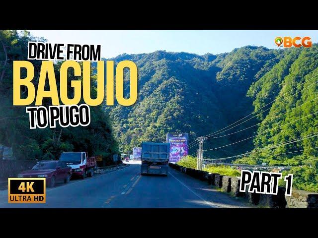 Relaxing Drive from Baguio City to Pugo - Part 1