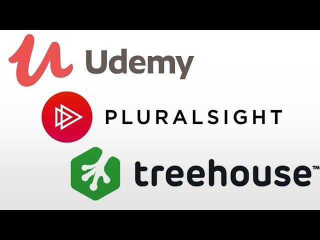 Udemy vs Pluralsight vs Treehouse which one is right for you?