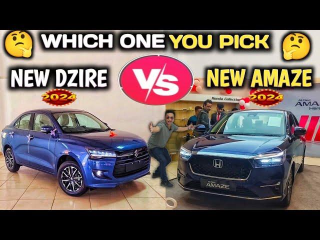 NEW DZIRE VS NEW AMAZE COMPARISON : MARUTI DZIRE VS HONDA AMAZE : DZIRE VS AMAZE @NarrusAutovlogs