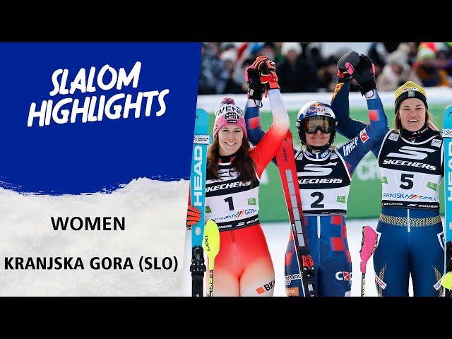 Zrinka Ljutic wins to leave Kranjska Gora as new Overall leader | FIS Alpine World Cup 24-25