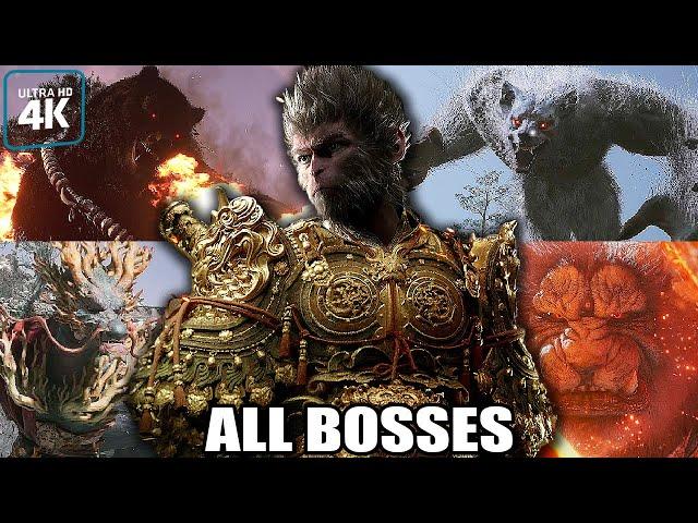 Black Myth: Wukong - ALL BOSSES + True Ending (With Cutscenes) Chinese 4K 60FPS UHD PC