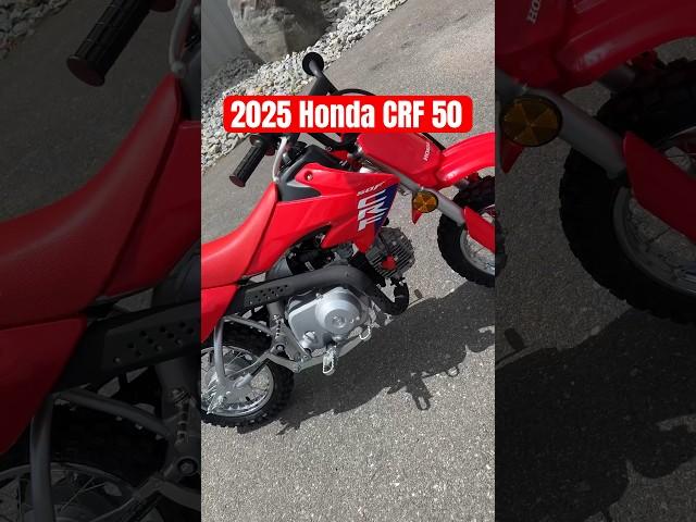 2025 Honda CRF 50 Sound Test / What Do YOU Ride?!? #honda #dirtbike