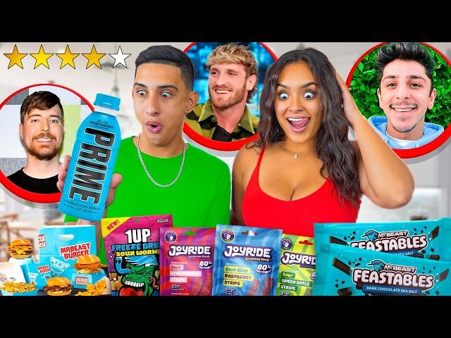 Rating Youtuber Products! (MrBeast, Ryan Trahan, & MORE)