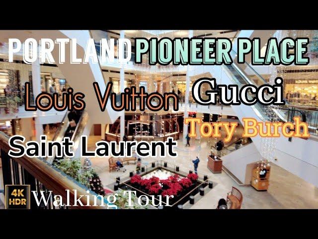  Luxury Retailers at Pioneer Place Shopping Mall in Downtown Portland, OREGON!