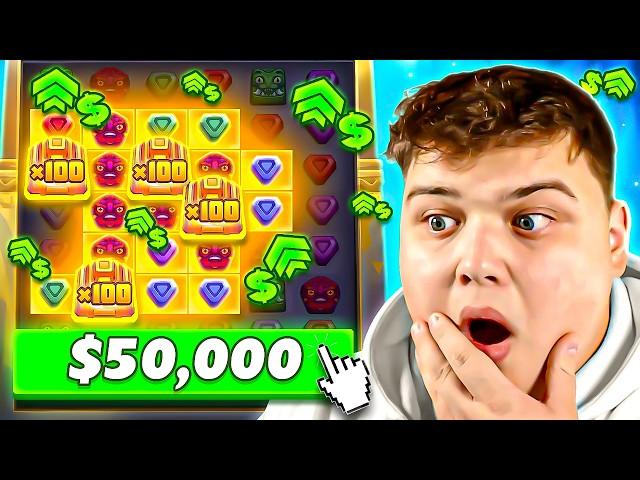 I GAMBLED $50,000 On SLOTS.. I LOVE THIS GAME!