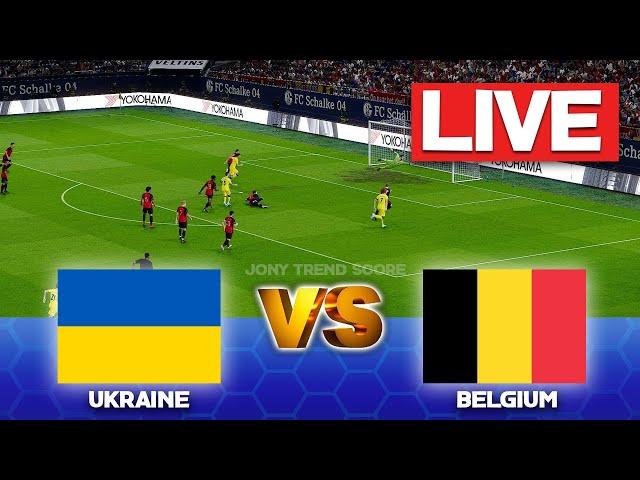 Україна проти Бельгії НАЖИВО | УЄФА ЄВРО 2024 | Матч прямо зараз