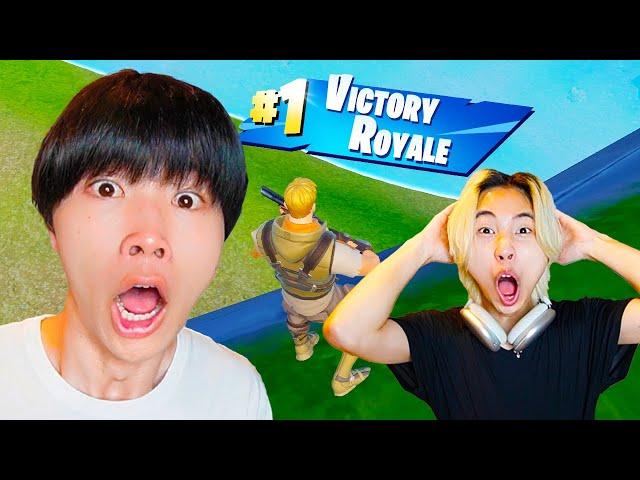 【フォートナイト】初心者の兄貴とビクロイ取れるまで終われませんwwww