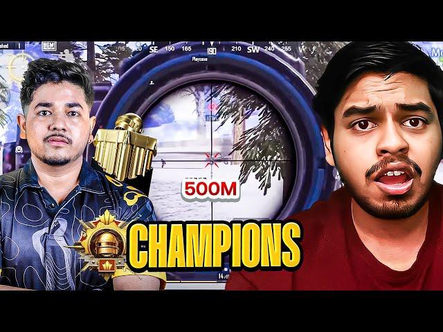 INDIA's RANK 1 BGIS CHAMPION 1vs4 GODL DBS CLUTCH ? Tx Sarang gaming BEST Moments in PUBG Mobile