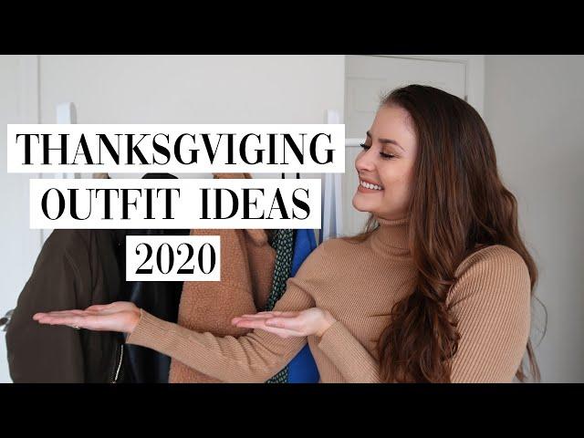 THANKSGIVING OUTFIT IDEAS 2020 | Caitlin Mahina Catania