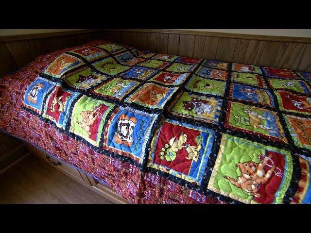 Prolific quilt maker dedicates time to help kids