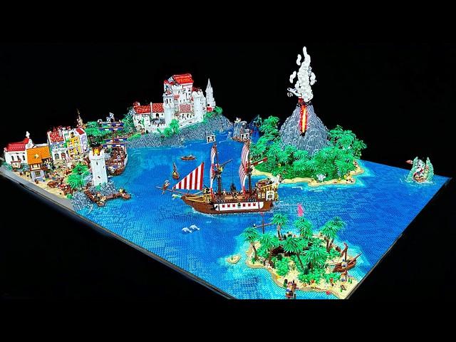 Building a $30,000 LEGO Pirate MOC! The FINAL Episode