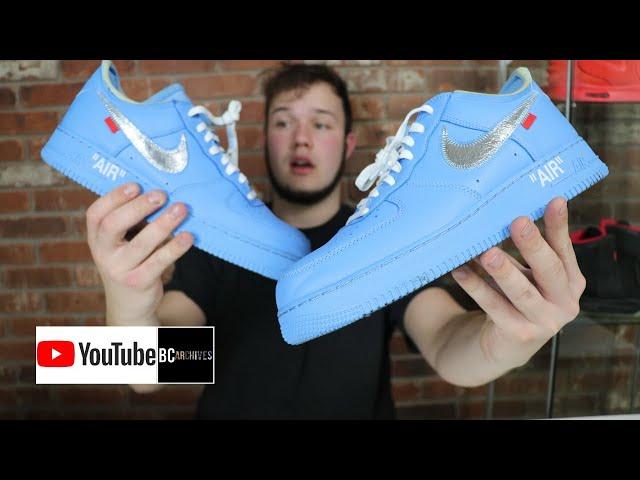 OFF WHITE NIKE AIR FORCE 1 MCA | UNBOXING REVIEW