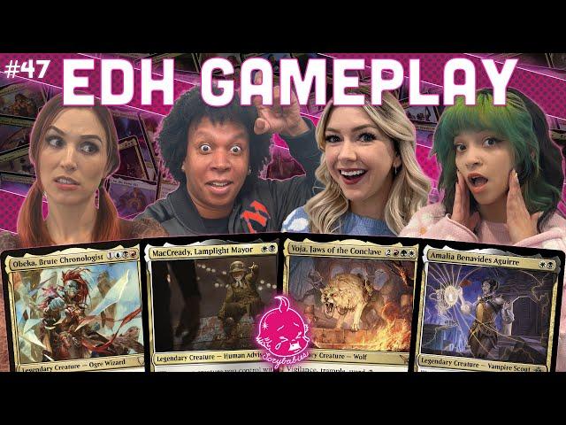 Count to 20 with Becca Scott and Joe Johnson! | Obeka | MacCready | Voja | Amalia | MTG EDH Gameplay