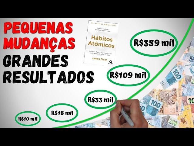  Melhore Suas Finanças em 3.495% | Hábitos Atômicos de James Clear 