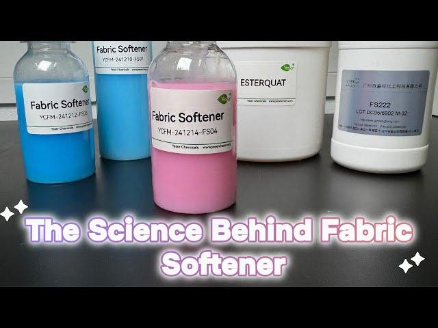 How to Formulate a Professional-Quality Fabric Softener Using Esterquat & FS222