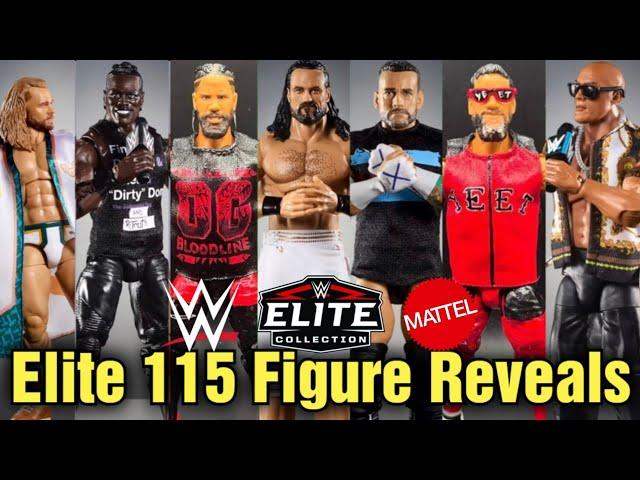 WWE ELITE 115 ACTION FIGURE REVEALS + MORE