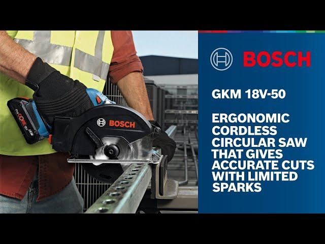 Bosch GKM 18V-50 Professional Cordless Circular Saw