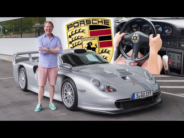 DRIVING AN ICON! My First Time in the PORSCHE 911 GT1 STRASSENVERSION