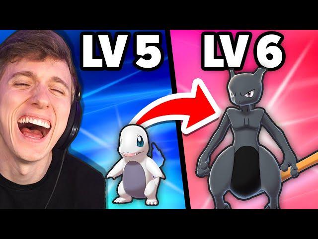 Pokemon Randomly Evolve Every Level, Then We Battle!