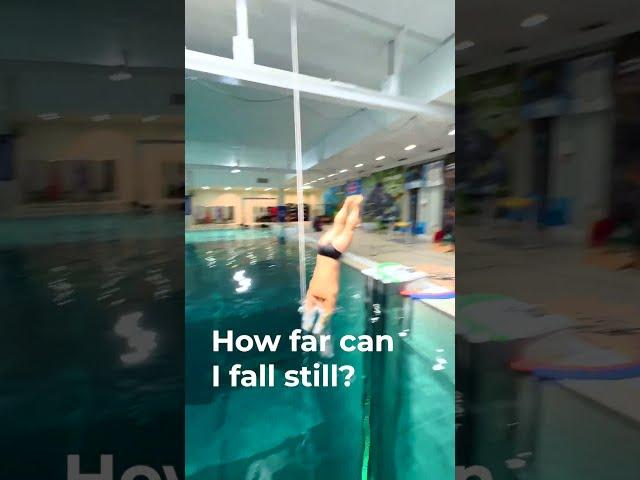 42 meters freefall to the bottom of Y-40 pool | Molchanovs Freediving