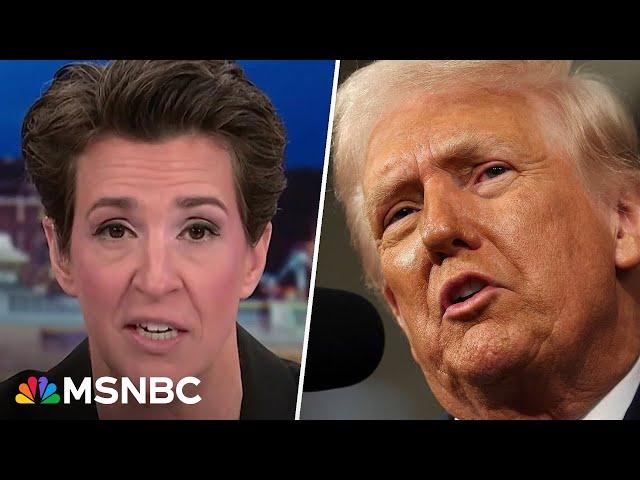 'For the record...': Rachel Maddow sets the record straight on Trump address falsehoods