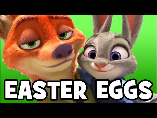 ZOOTOPIA Easter Eggs & Things You Missed