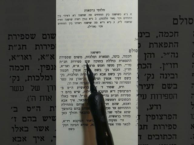 הקדמת ספר הזוהר לרשב"י עם פירוש הסולם אות א