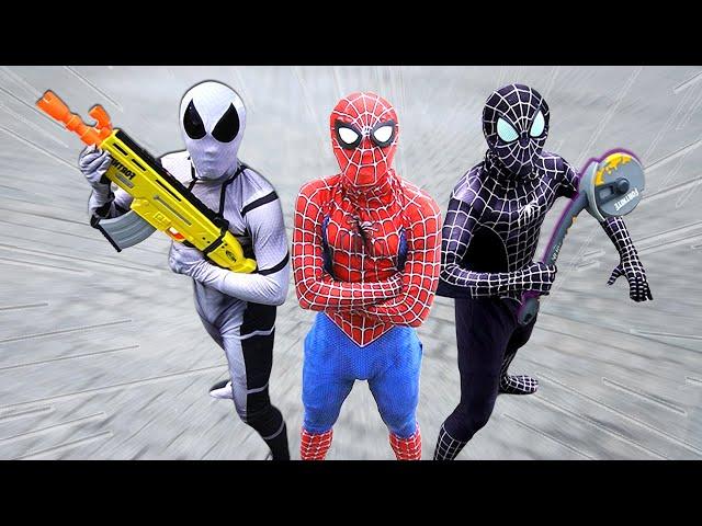 TEAM SPIDER-MAN vs BAD GUY TEAM || LIVE ACTION STORY 2