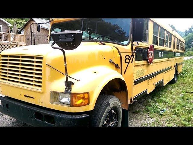 School Bus Walk Around The International Harvester S-Series Schoolmaster