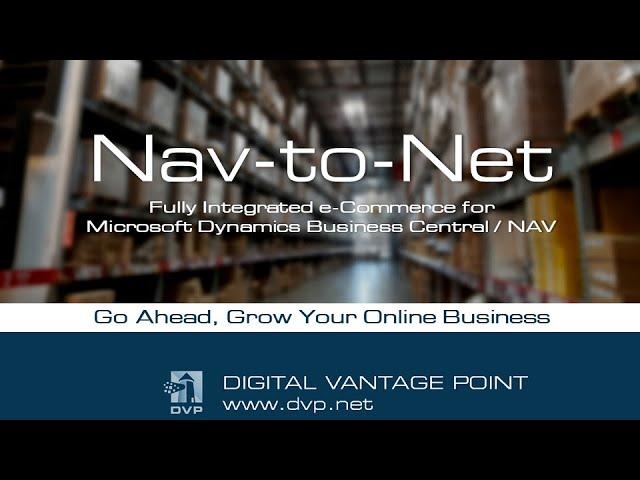 Nav-to-Net Integrated E-commerce for Microsoft Dynamics 365 Business Central & NAV