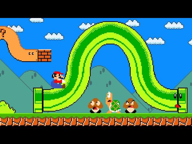 When Everything Mario touches turns into a WORM