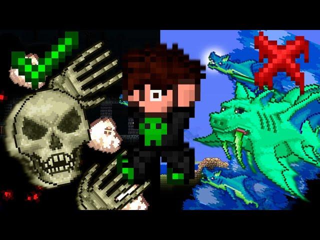 Боссы без которых нельзя пройти Террарию (Terraria 1.4.3.6)