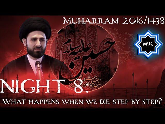 "What Happens When We Die, Step By Step?" - Sayed Mohammed Baqer Qazwini | Night 8 Muharram 2016