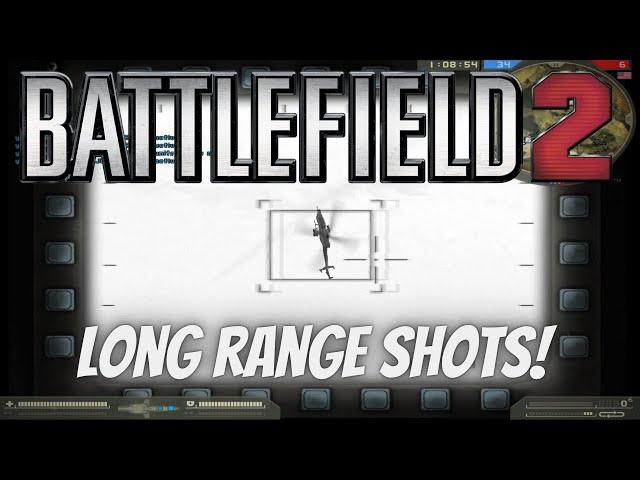 Battlefield 2 long range TV missile shots (Dragon Valley)