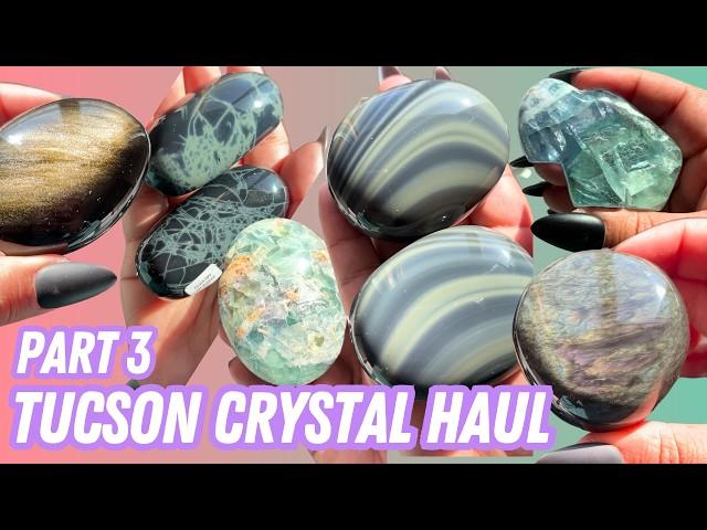 Tucson Crystal Unboxing | Part 3 | Obsidan & Fluorite from Mexico