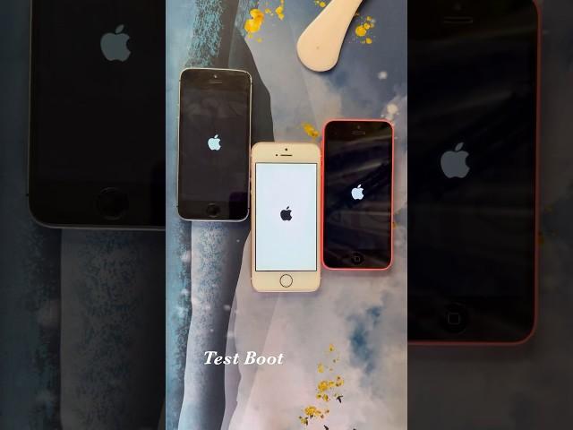 Test Boot - iPhone 5s vs 5c vs Se 2016