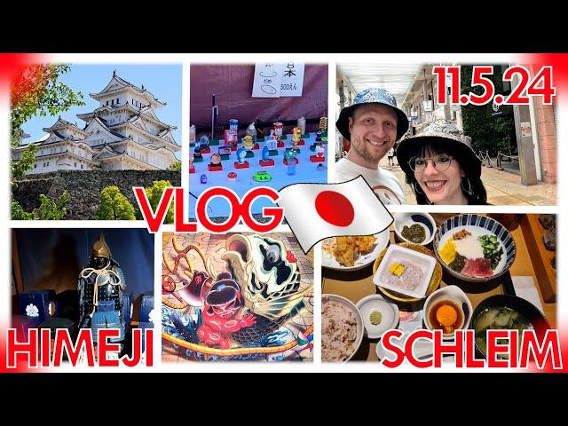 JAPAN-VLOG -  Burg Himeji, Fest, Livemusik &  Schleim (11.05.24 - Himeji + Hiroshima)