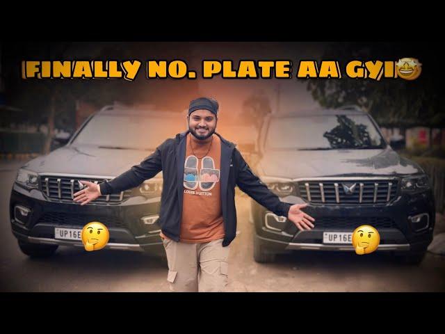 Finally number plate aa gayi| i am nitin | the mridul | mastani