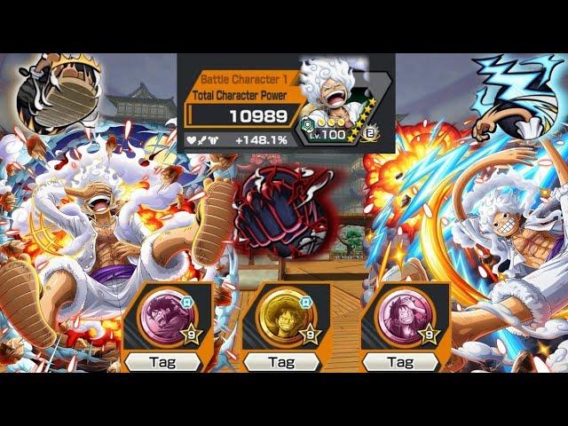 Level 100 gear 5 luffy joy boy game play // ONE PIECE BOUNTY RUSH