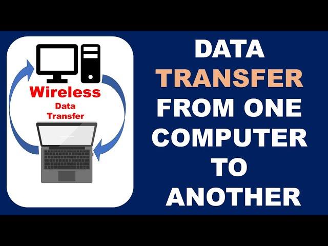 How to transfer Data from One Computer to another (Wirelessly) #hacks #tricks #shorts