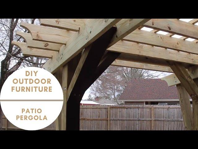 DIY Outdoor Woodworking Projects | Patio Pergola