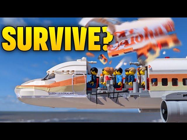 Insane Emergency Landings Recreated in Lego (Lego Plane Crashes)