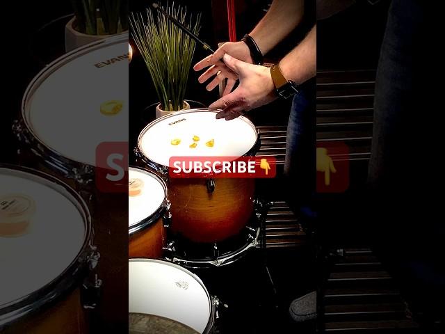 (#1) FLOOR TOM HACK- #drumlife#drummer#drum#drumheads#tamadrumsofficial#evansdrumheads#remoheads