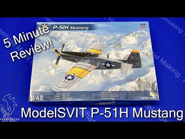 ModelSVT 1/48 P-51H Mustang | 5 Minute Review