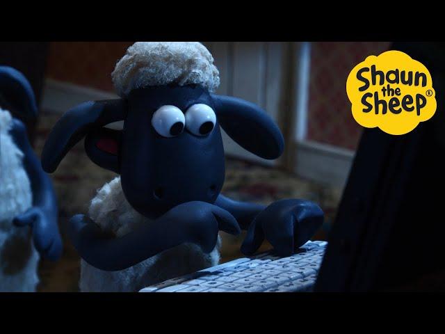 Shaun the Sheep  Computer Genius Shaun - Cartoons for Kids  Full Episodes Compilation [1 hour]