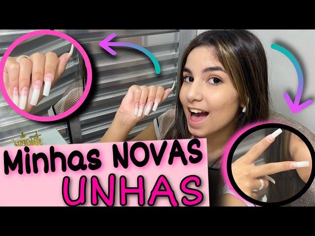 MINHAS NOVAS UNHAS + UMA TARDE COMIGO