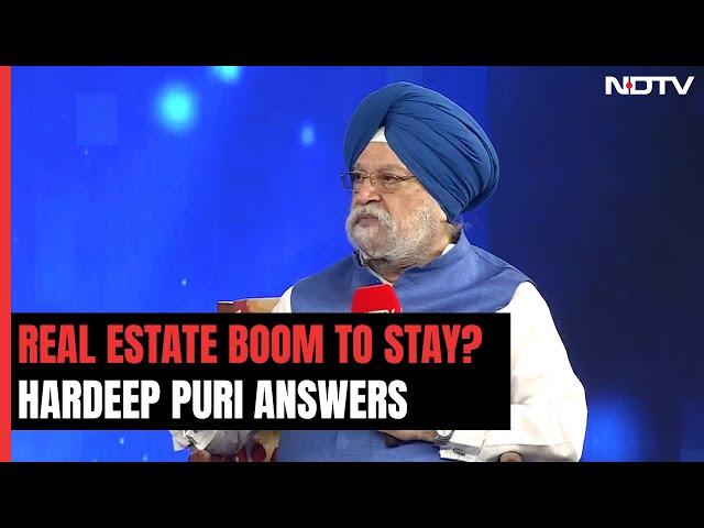 Hardeep Puri Exclusive: "Lot Of Potential For Growth In Real Estate For Tier 2, 3 Cities"