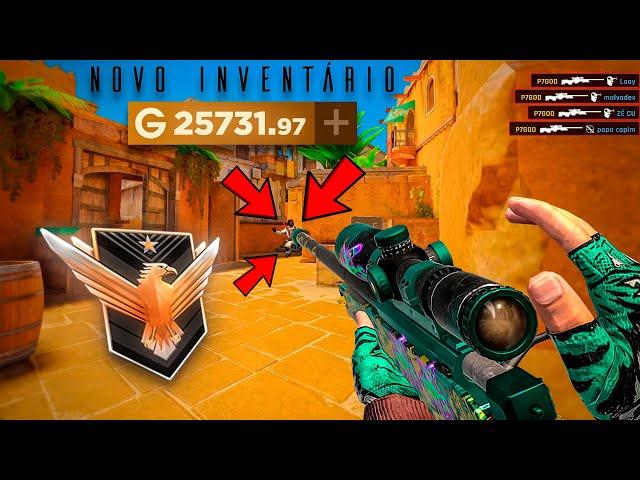 JOGANDO pela PRIMEIRA VEZ com MEU NOVO INVENTÁRIO  - STANDOFF 2 ‹ P7GOD ›