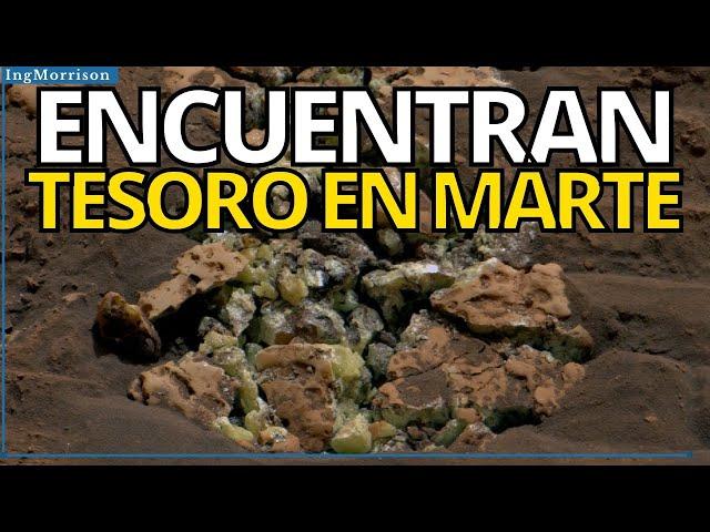 SEÑAL DE VIDA EN EL PLANETA MARTE vida en marte DESCUBRIMIENTO ROVER CURIOSITY tesoro en marte