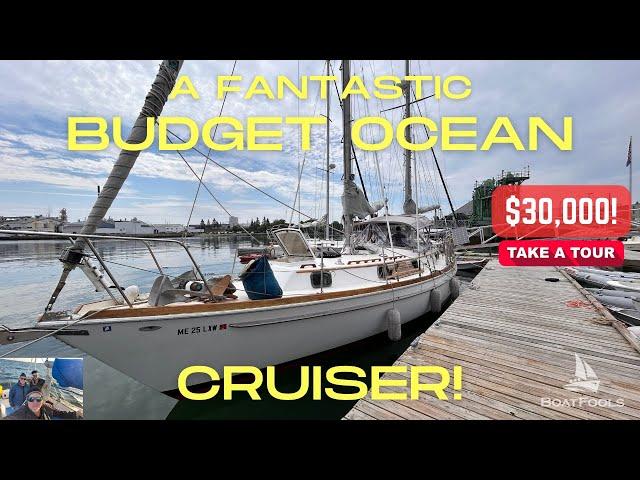 A Fantastic BUDGET Ocean Cruiser! This Gulfstar 41 Ketch Has It All At $30k! [OFF MARKET]